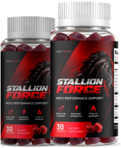 Stallion Force gummy jars